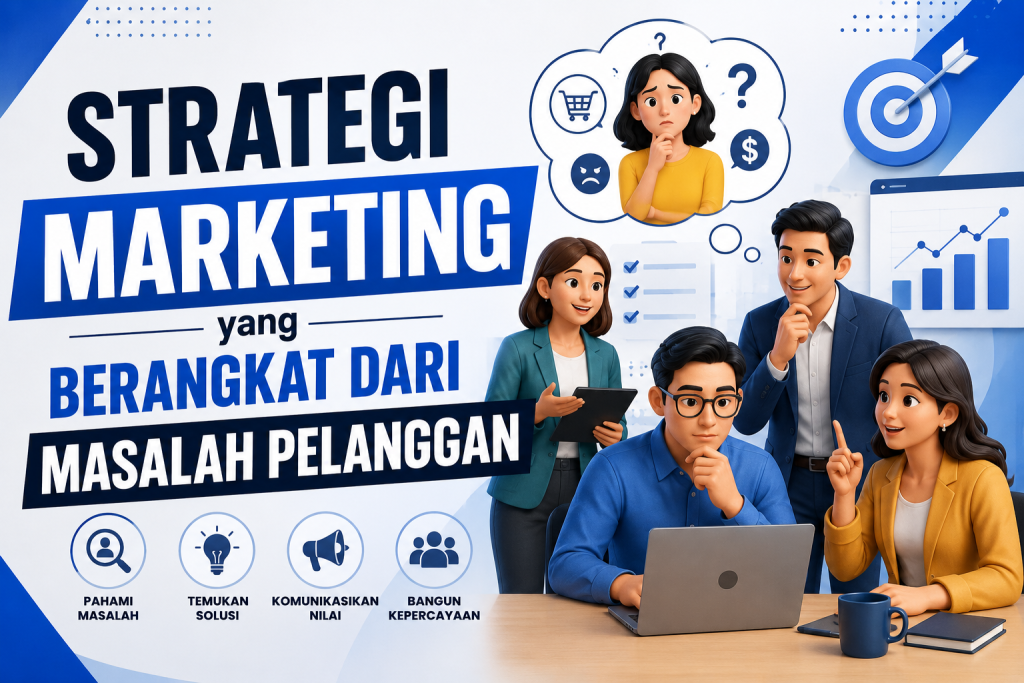 Strategi Marketing yang Berangkat dari Masalah Pelanggan Strategi Marketing yang Berangkat dari Masalah Pelanggan