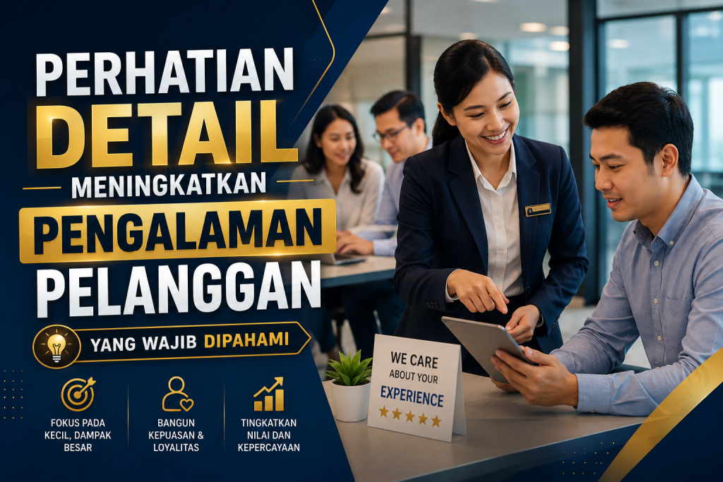 Perhatian Detail Meningkatkan Pengalaman Pelanggan Perhatian Detail Meningkatkan Pengalaman Pelanggan