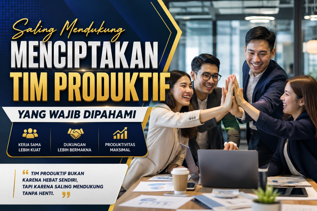 Saling Mendukung Menciptakan Tim Produktif