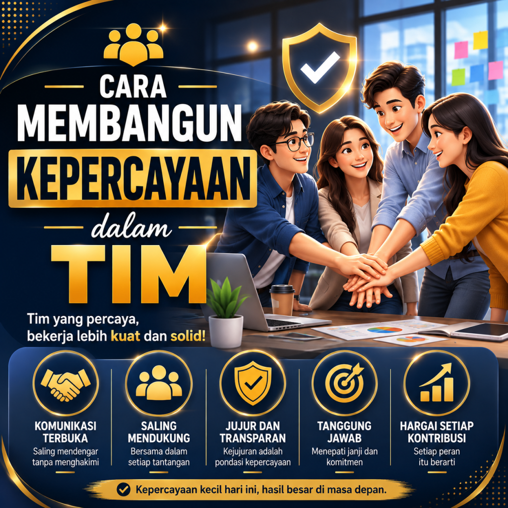 Cara Membangun Kepercayaan dalam Tim