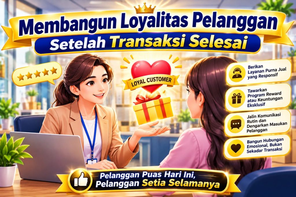 Membangun Loyalitas Pelanggan Setelah Transaksi Selesai