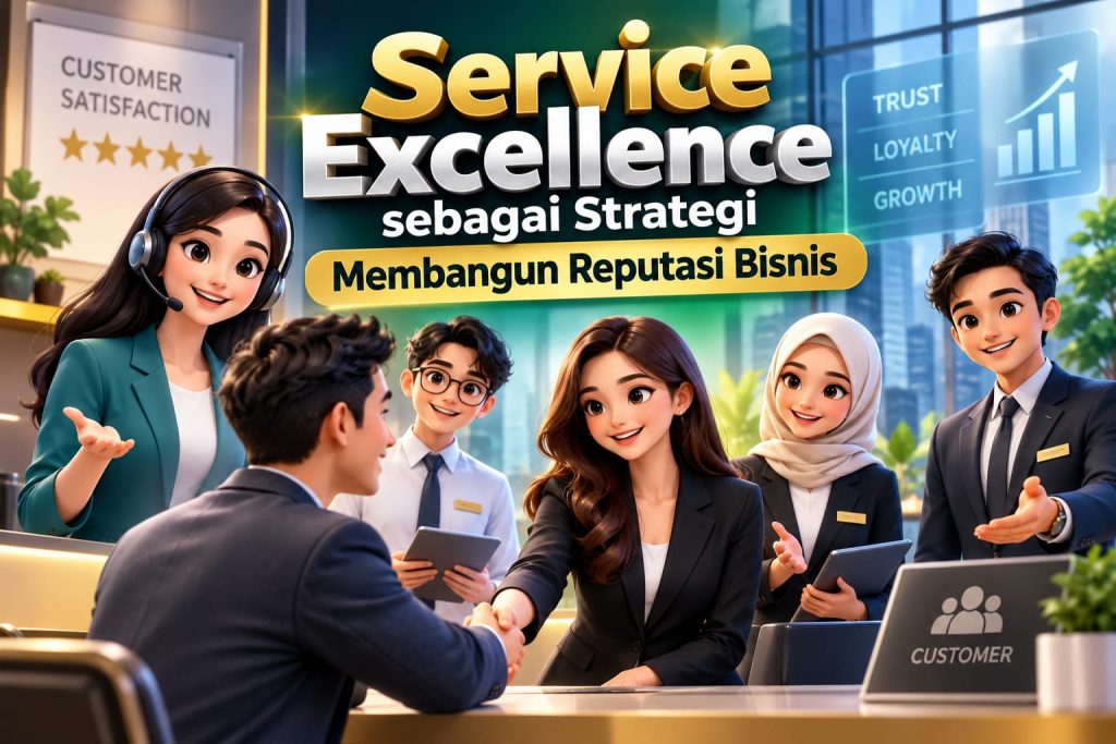 Service Excellence sebagai Strategi Membangun Reputasi Bisnis