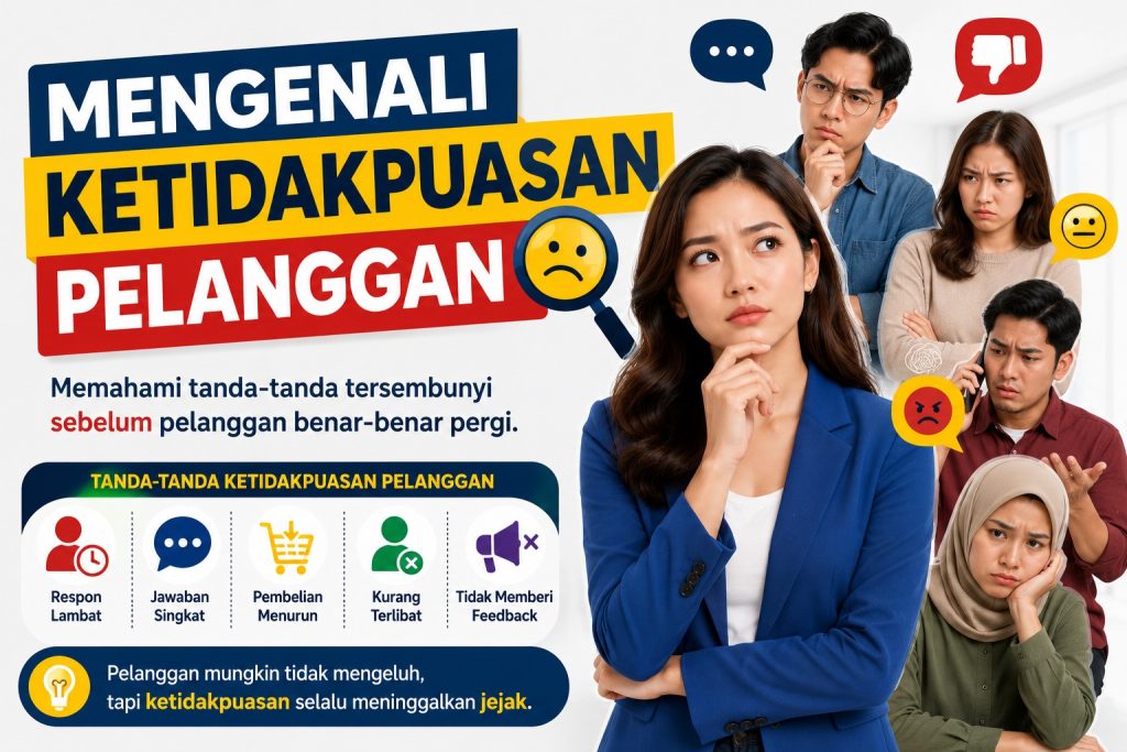 Mengenali Ketidakpuasan Pelanggan Sebelum Mereka Pergi Mengenali Ketidakpuasan Pelanggan Sebelum Mereka Pergi