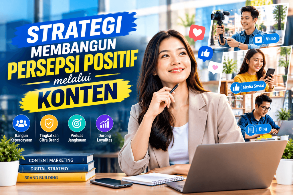 Strategi Membangun Persepsi Positif melalui Konten