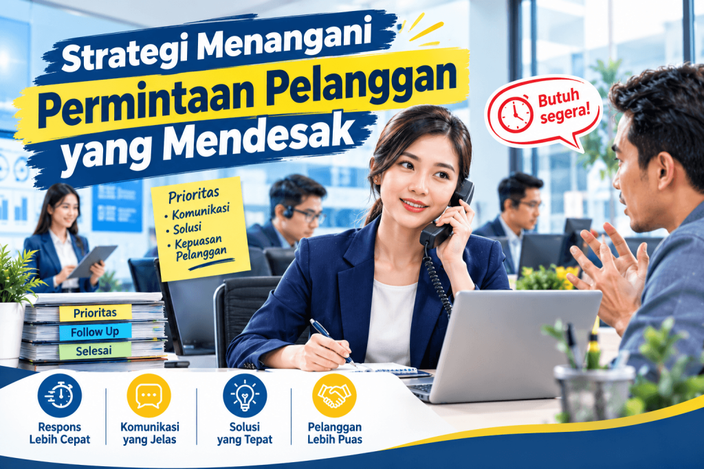 Strategi Menangani Permintaan Pelanggan yang Mendesak Strategi Menangani Permintaan Pelanggan yang Mendesak