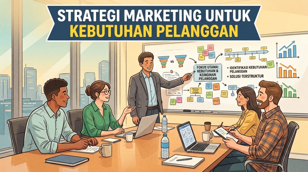 Strategi Marketing untuk Kebutuhan Pelanggan Strategi Marketing untuk Kebutuhan Pelanggan