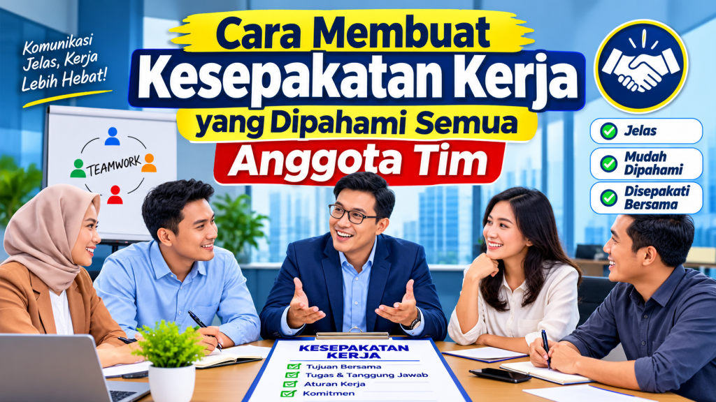 Cara Membuat Kesepakatan Kerja yang Dipahami Semua Anggota Tim Cara Membuat Kesepakatan Kerja yang Dipahami Semua Anggota Tim