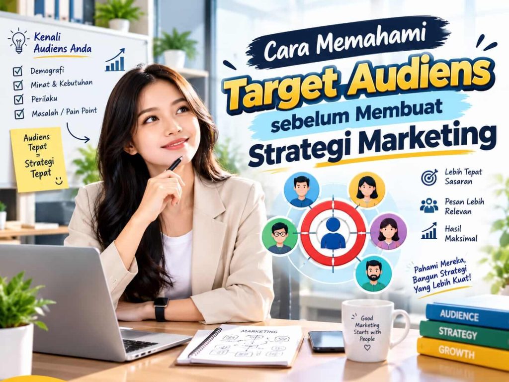Cara Memahami Target Audiens sebelum Membuat Strategi Marketing